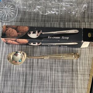 Silver Ice Cream Scoop